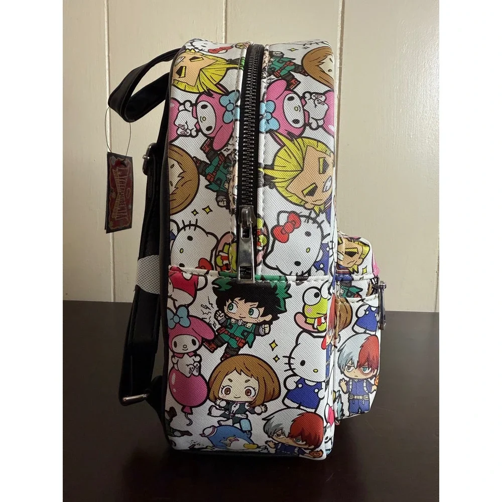 My Hero Academia x Sanrio Mini‎ Backpack Women's Hello Kitty and Friends AOP NWT